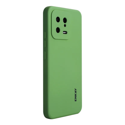 For Xiaomi 13 ENKAY Hat-Prince Liquid Silicone Shockproof Phone Case