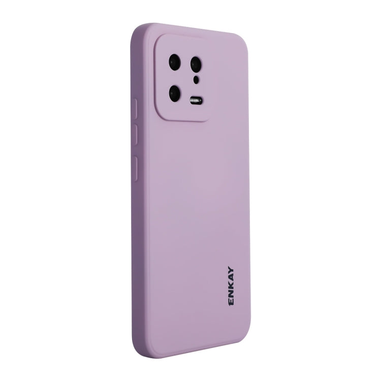 For Xiaomi 13 ENKAY Hat-Prince Liquid Silicone Shockproof Phone Case