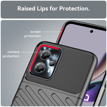 Shockproof TPU phone case with raised edges for screen and camera protection