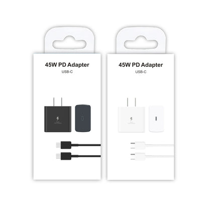 M135 45W USB-C / Type-C Port Fast Charger with 5A Type-C to Type-C Cable, US Plug, US Plug + Type-C Cable