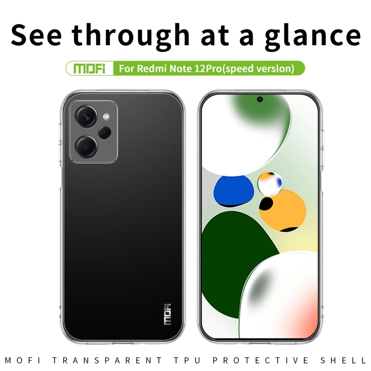 MOFI Ming Series Ultra-thin TPU Phone Case, For Xiaomi Redmi Note 12 Pro Speed, For Google Pixel 7A, For ZTE Nubia Red Magic 8 / 8 Pro, For Tecno Spark 9 Pro 4G