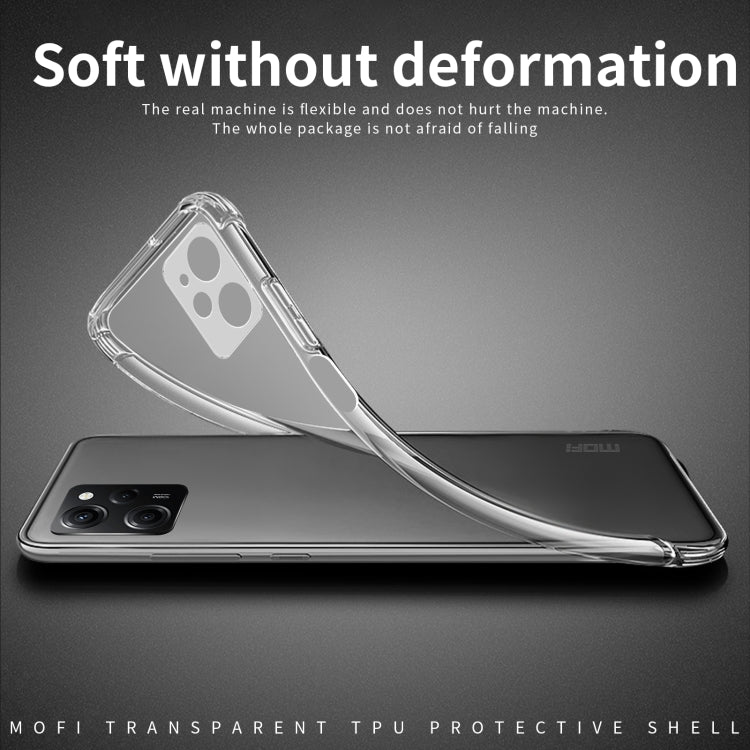 MOFI Ming Series Ultra-thin TPU Phone Case, For Xiaomi Redmi Note 12 Pro Speed, For Google Pixel 7A, For ZTE Nubia Red Magic 8 / 8 Pro, For Tecno Spark 9 Pro 4G