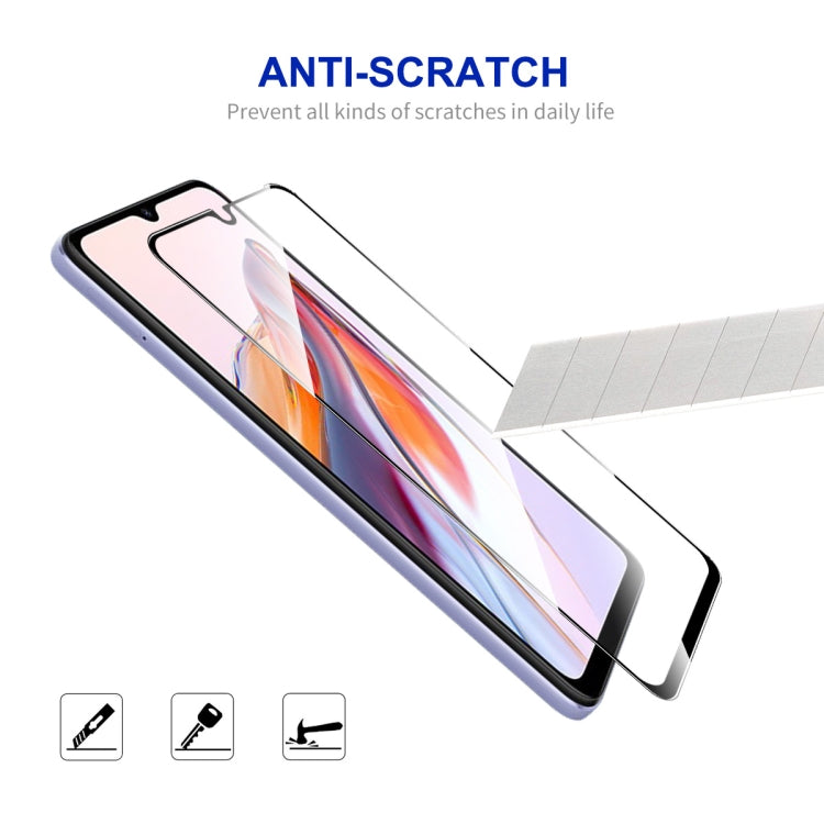 For Xiaomi Redmi 12C / Poco C55 ENKAY Hat-Prince Full Glue 0.26mm 9H 2.5D Tempered Glass Full Film, For Xiaomi Redmi 12C / Poco C55(1pc), For Xiaomi Redmi 12C / Poco C55(2pcs), For Xiaomi Redmi 12C / Poco C55(5pcs), For Xiaomi Redmi 12C / Poco C55(10pcs)