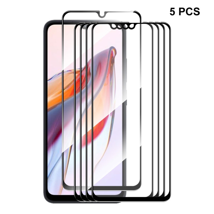 For Xiaomi Redmi 12C / Poco C55 ENKAY Hat-Prince Full Glue 0.26mm 9H 2.5D Tempered Glass Full Film, For Xiaomi Redmi 12C / Poco C55(1pc), For Xiaomi Redmi 12C / Poco C55(2pcs), For Xiaomi Redmi 12C / Poco C55(5pcs), For Xiaomi Redmi 12C / Poco C55(10pcs)