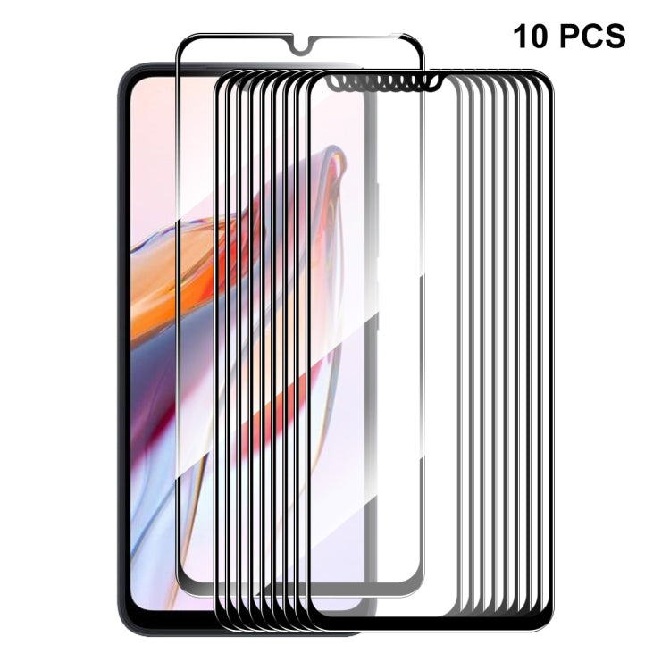 For Xiaomi Redmi 12C / Poco C55 ENKAY Hat-Prince Full Glue 0.26mm 9H 2.5D Tempered Glass Full Film, For Xiaomi Redmi 12C / Poco C55(1pc), For Xiaomi Redmi 12C / Poco C55(2pcs), For Xiaomi Redmi 12C / Poco C55(5pcs), For Xiaomi Redmi 12C / Poco C55(10pcs)