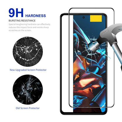 9H clear 2.5D tempered glass full-glue screen protector