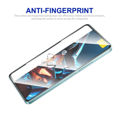 Anti-fingerprint clear 2.5D tempered glass full-glue screen protector