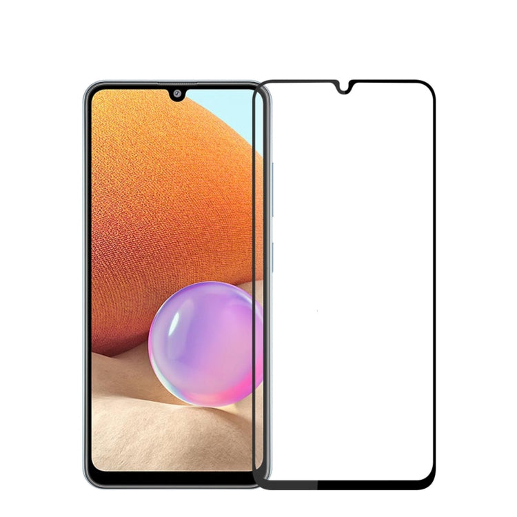 MOFI tempered glass full-screen protector film, clear cover on smartphone