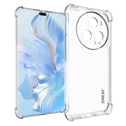 Clear TPU phone case with protective corner bumpers for a smartphone