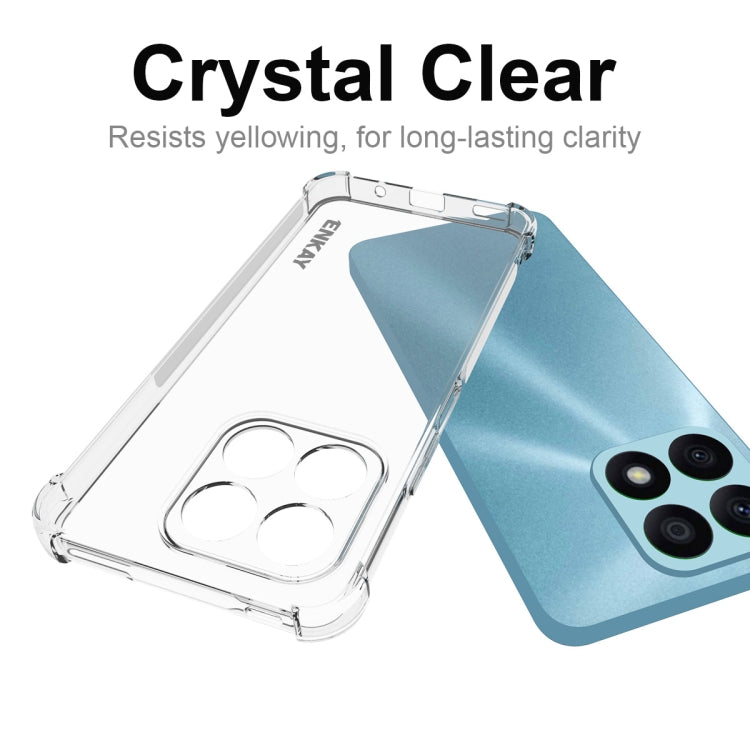 Crystal clear TPU phone case with raised camera lens cutouts