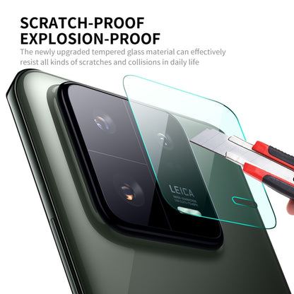Scratch-proof tempered glass film for rear camera lens, with hand applying cover