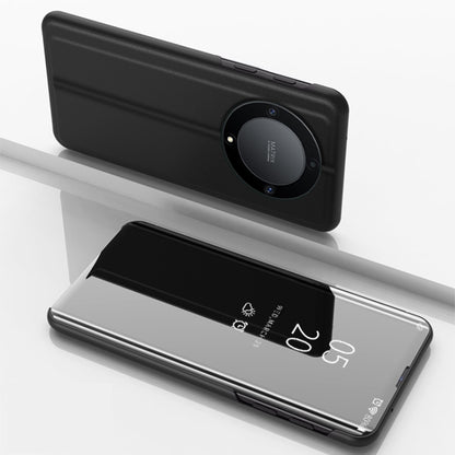 Plated Mirror Horizontal Flip Leather Case with Holder, For Honor Magic 5 Lite, For Honor X9A