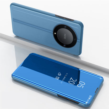 Plated Mirror Horizontal Flip Leather Case with Holder, For Honor Magic 5 Lite, For Honor X9A
