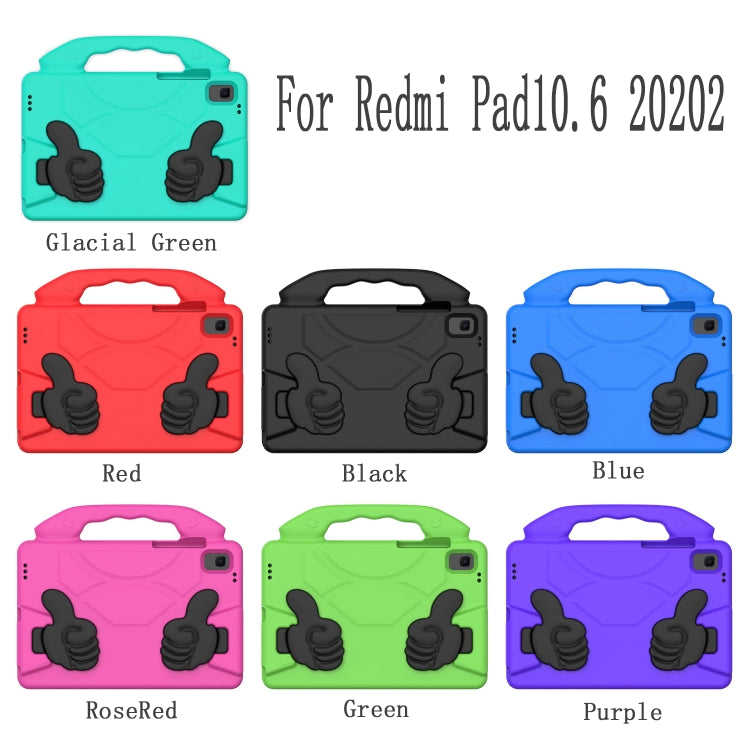 Thumb Bracket EVA Shockproof Tablet Case, For Xiaomi Redmi Pad 10.6 2022