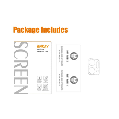 ENKAY rear camera lens tempered glass film packaging with protector pieces