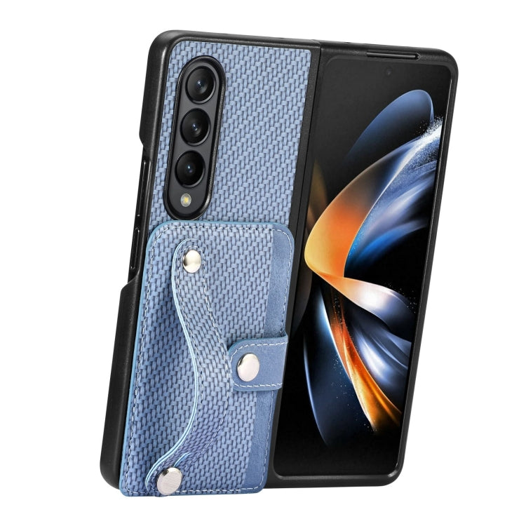 Wristband Kickstand Card Wallet Back Cover Phone Case, For Samsung Galaxy Z Fold4, For Samsung Galaxy Z Fold3, For Samsung Galaxy Z Fold2, For Samsung Galaxy Z Flip4, For Samsung Galaxy Z Flip3 5G, For Samsung Galaxy Z Flip 5G, For Samsung Galaxy Z Fli...