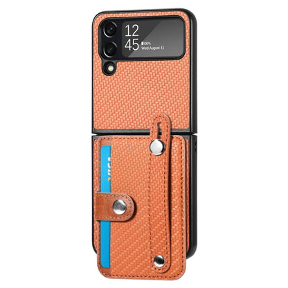 Wristband Kickstand Card Wallet Back Cover Phone Case, For Samsung Galaxy Z Fold4, For Samsung Galaxy Z Fold3, For Samsung Galaxy Z Fold2, For Samsung Galaxy Z Flip4, For Samsung Galaxy Z Flip3 5G, For Samsung Galaxy Z Flip 5G, For Samsung Galaxy Z Fli...