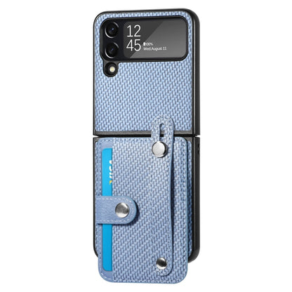 Wristband Kickstand Card Wallet Back Cover Phone Case, For Samsung Galaxy Z Fold4, For Samsung Galaxy Z Fold3, For Samsung Galaxy Z Fold2, For Samsung Galaxy Z Flip4, For Samsung Galaxy Z Flip3 5G, For Samsung Galaxy Z Flip 5G, For Samsung Galaxy Z Fli...