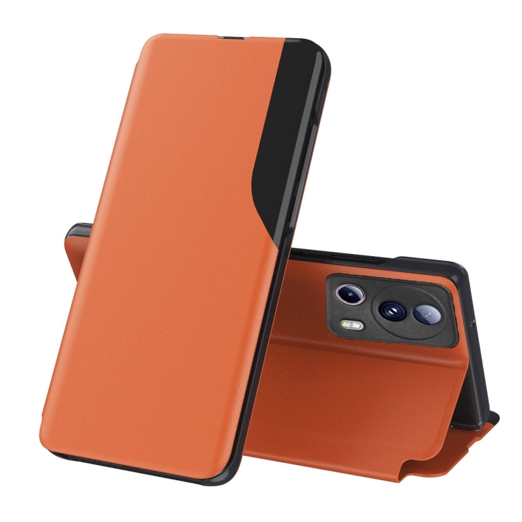 Attraction Flip Holder Leather Phone Case, For Xiaomi 13 Lite