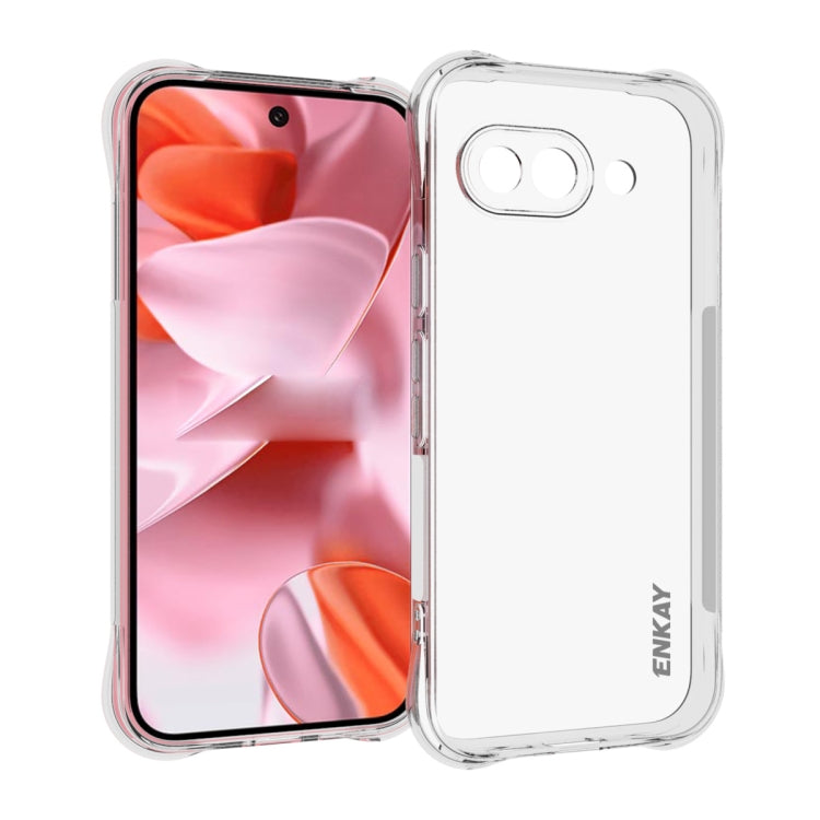 Transparent TPU phone case with clear back and protective camera housing