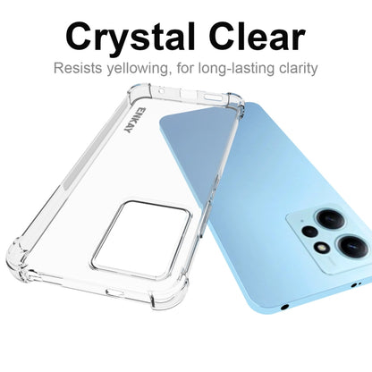 Crystal-clear TPU phone case for Xiaomi Redmi Note 12 4G, see-through protection