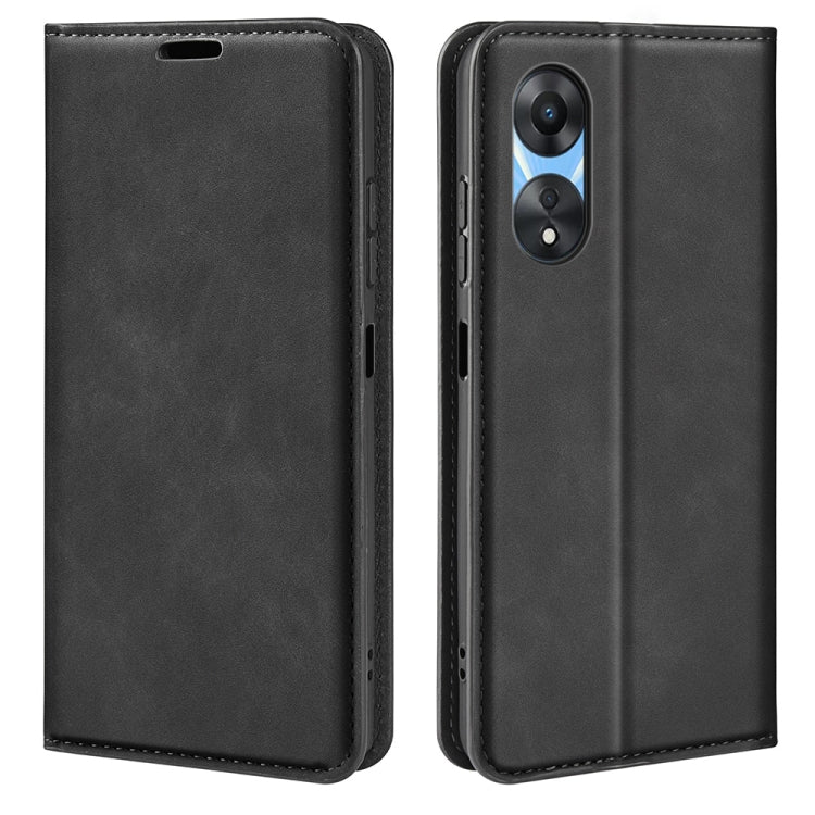 Black leather folio phone case with cutouts for camera and ports