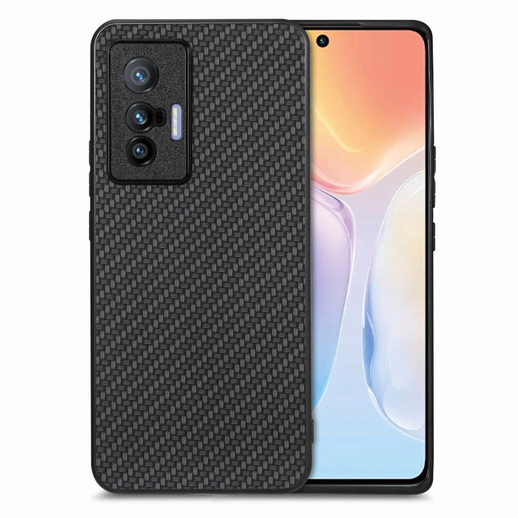 Carbon Fiber Texture Leather Back Cover Phone Case, For Honor Magic5 Pro, For vivo X70