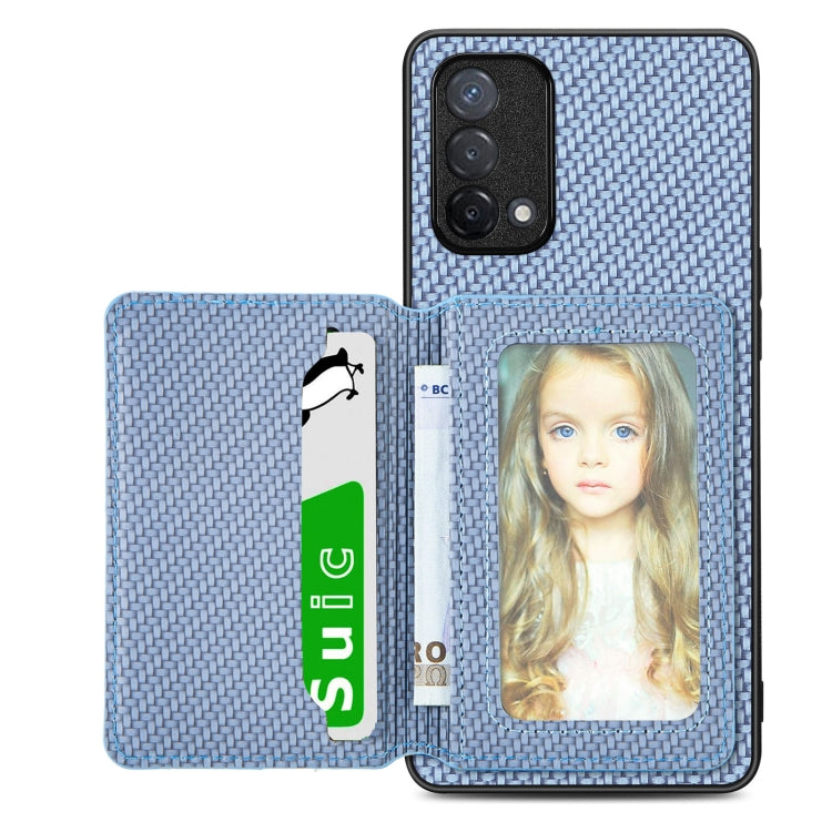 Carbon Fiber Magnetic Card Bag Phone Case, For Xiaomi Poco X5, For Xiaomi Redmi Note 10 5G, For Xiaomi Redmi Note 12 5G Global, For OPPO A74 5G