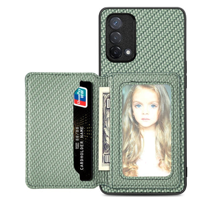 Carbon Fiber Magnetic Card Bag Phone Case, For Xiaomi Poco X5, For Xiaomi Redmi Note 10 5G, For Xiaomi Redmi Note 12 5G Global, For OPPO A74 5G