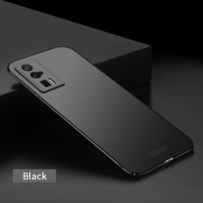 Frosted black PC phone case with camera cutout and bottom charging/port openings