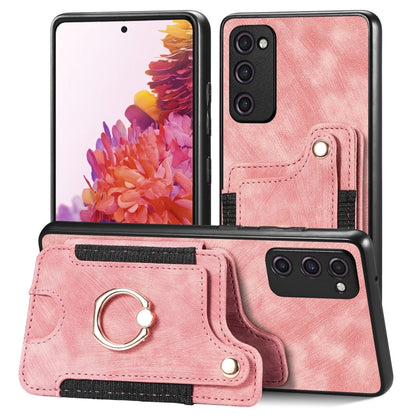 Retro Skin-feel Ring Multi-card Wallet Phone Case, For Samsung Galaxy S23+ 5G, For Samsung Galaxy S23 Ultra 5G, For Samsung Galaxy S22+ 5G, For Samsung Galaxy S22 Ultra 5G, For Samsung Galaxy S21 5G, For Samsung Galaxy S21+ 5G                          ...