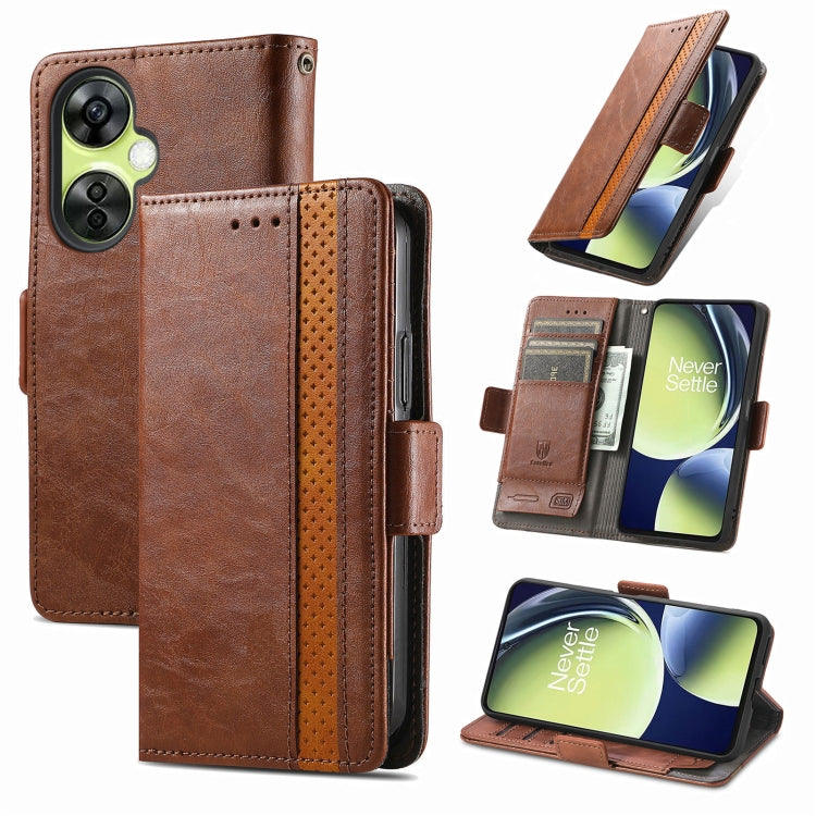 CaseNeo Splicing Dual Magnetic Buckle Leather Phone Case, For Nokia C3, For OnePlus Nord CE 3 Lite, For OPPO Find X6 Pro, For OPPO Find X6, For Redmi Note 12 Turbo, For Nokia C32