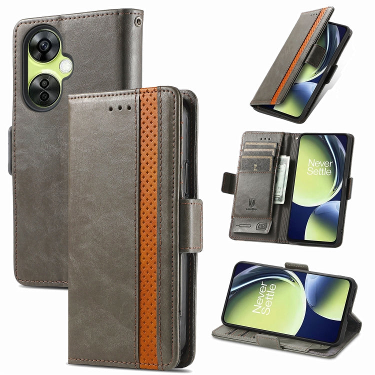 CaseNeo Splicing Dual Magnetic Buckle Leather Phone Case, For Nokia C3, For OnePlus Nord CE 3 Lite, For OPPO Find X6 Pro, For OPPO Find X6, For Redmi Note 12 Turbo, For Nokia C32