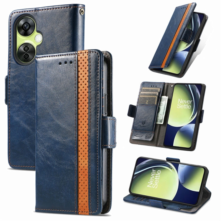 CaseNeo Splicing Dual Magnetic Buckle Leather Phone Case, For Nokia C3, For OnePlus Nord CE 3 Lite, For OPPO Find X6 Pro, For OPPO Find X6, For Redmi Note 12 Turbo, For Nokia C32