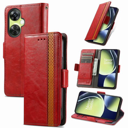 CaseNeo Splicing Dual Magnetic Buckle Leather Phone Case, For Nokia C3, For OnePlus Nord CE 3 Lite, For OPPO Find X6 Pro, For OPPO Find X6, For Redmi Note 12 Turbo, For Nokia C32