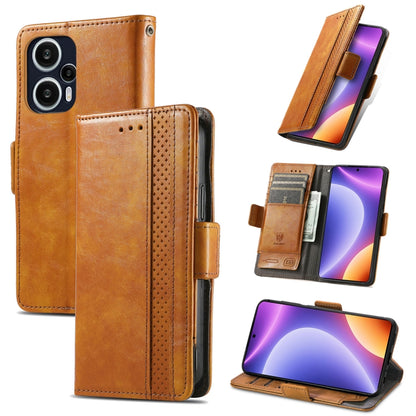CaseNeo Splicing Dual Magnetic Buckle Leather Phone Case, For Nokia C3, For OnePlus Nord CE 3 Lite, For OPPO Find X6 Pro, For OPPO Find X6, For Redmi Note 12 Turbo, For Nokia C32