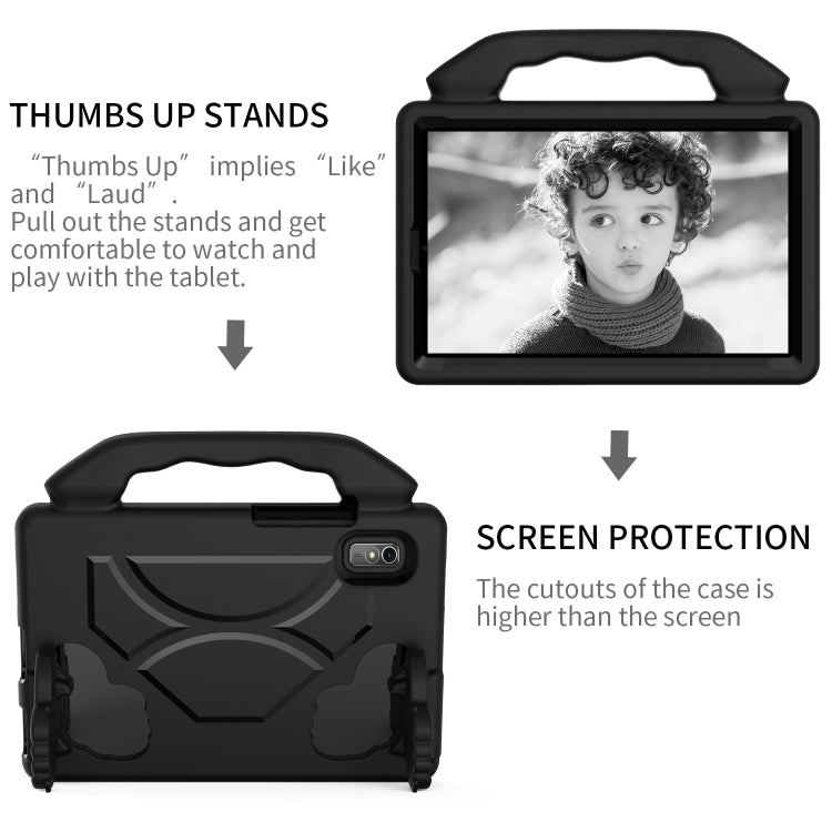 Thumb Bracket EVA Shockproof Tablet Case, For Lenovo Tab M9 LTE 2023