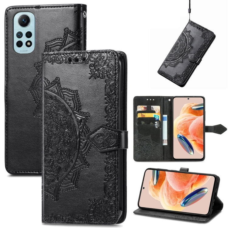 Mandala Flower Embossed Leather Phone Case, For Redmi Note 12 Pro 4G, For Xiaomi 13 Ultra