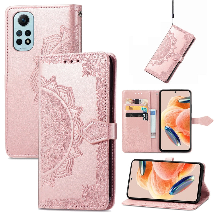 Mandala Flower Embossed Leather Phone Case, For Redmi Note 12 Pro 4G, For Xiaomi 13 Ultra