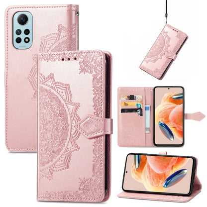 Mandala Flower Embossed Leather Phone Case, For Redmi Note 12 Pro 4G, For Xiaomi 13 Ultra