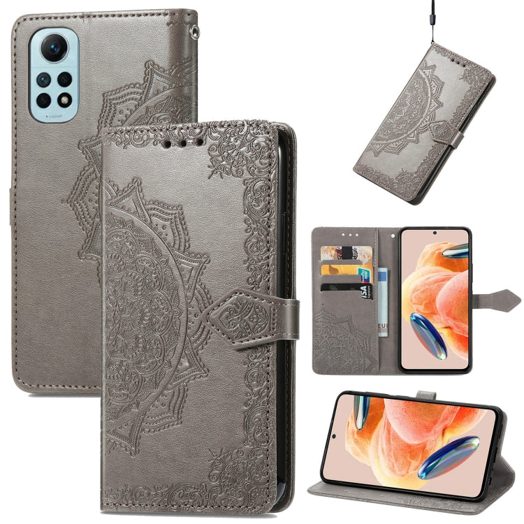Mandala Flower Embossed Leather Phone Case, For Redmi Note 12 Pro 4G, For Xiaomi 13 Ultra