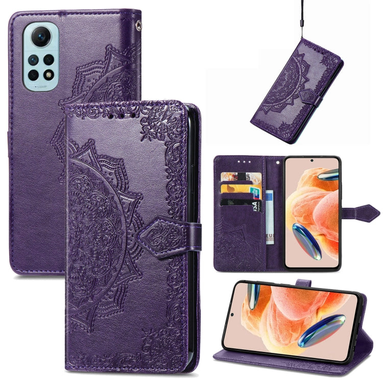 Mandala Flower Embossed Leather Phone Case, For Redmi Note 12 Pro 4G, For Xiaomi 13 Ultra