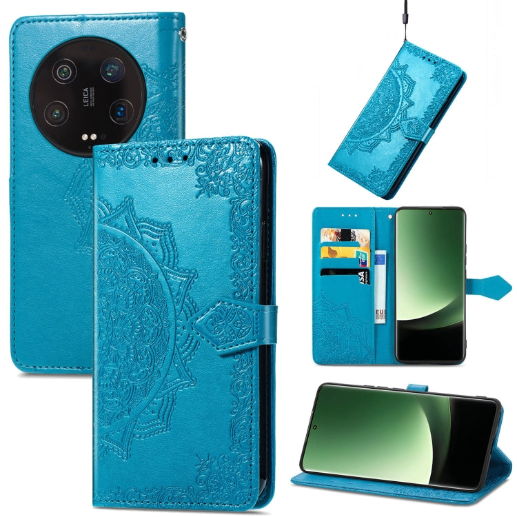 Mandala Flower Embossed Leather Phone Case, For Redmi Note 12 Pro 4G, For Xiaomi 13 Ultra