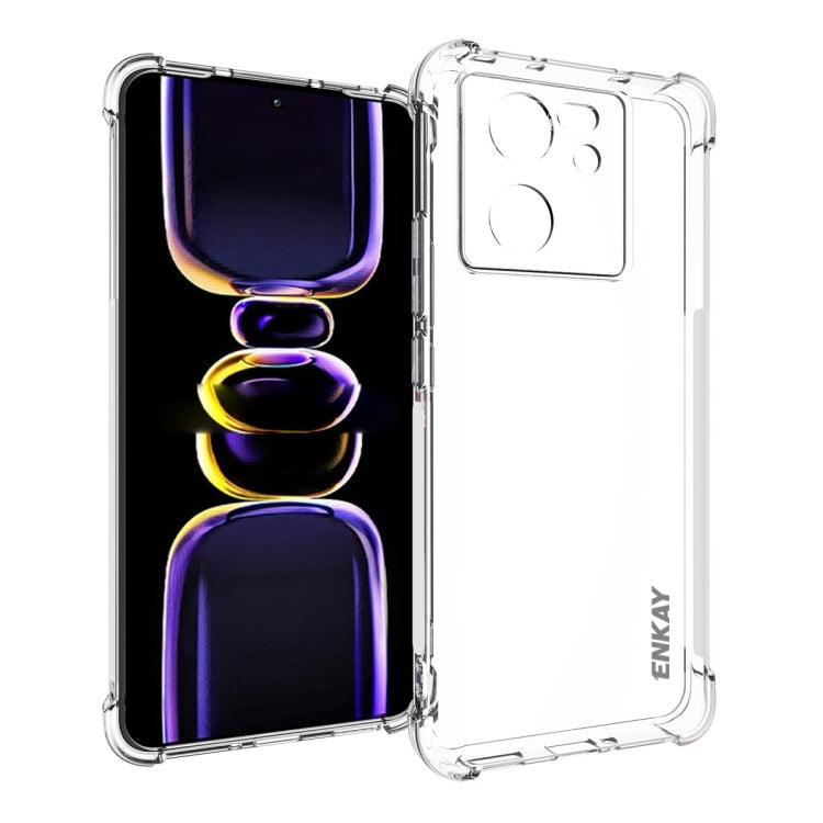 ENKAY Hat-Prince Transparent TPU Shockproof Phone Case, For Xiaomi 18 Pro Max 5G, For Xiaomi 18 Pro 5G, For Redmi Note 17 Pro 5G Global 163.5mm, For Xiaomi Poco M8 Power 5G, For Xiaomi Poco F9 Ultra 5G, For Xiaomi Poco F9 Pro 5G, For Xiaomi 17T Pro 5G ...