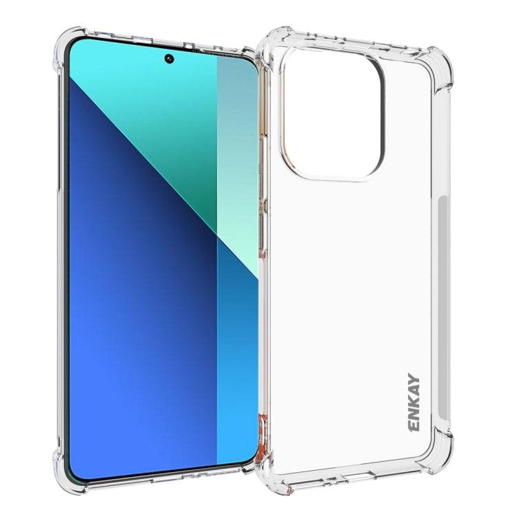 ENKAY Hat-Prince Transparent TPU Shockproof Phone Case, For Xiaomi 18 Pro Max 5G, For Xiaomi 18 Pro 5G, For Redmi Note 17 Pro 5G Global 163.5mm, For Xiaomi Poco M8 Power 5G, For Xiaomi Poco F9 Ultra 5G, For Xiaomi Poco F9 Pro 5G, For Xiaomi 17T Pro 5G ...