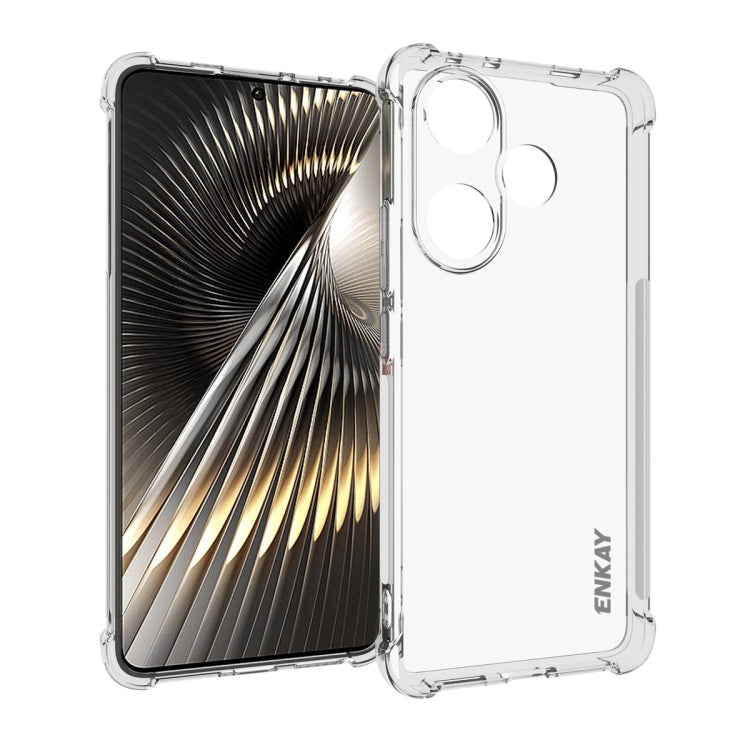 ENKAY Hat-Prince Transparent TPU Shockproof Phone Case, For Xiaomi 18 Pro Max 5G, For Xiaomi 18 Pro 5G, For Redmi Note 17 Pro 5G Global 163.5mm, For Xiaomi Poco M8 Power 5G, For Xiaomi Poco F9 Ultra 5G, For Xiaomi Poco F9 Pro 5G, For Xiaomi 17T Pro 5G ...