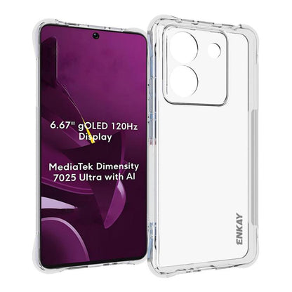ENKAY Hat-Prince Transparent TPU Shockproof Phone Case, For Xiaomi 18 Pro Max 5G, For Xiaomi 18 Pro 5G, For Redmi Note 17 Pro 5G Global 163.5mm, For Xiaomi Poco M8 Power 5G, For Xiaomi Poco F9 Ultra 5G, For Xiaomi Poco F9 Pro 5G, For Xiaomi 17T Pro 5G ...