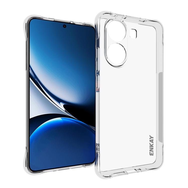 ENKAY Hat-Prince Transparent TPU Shockproof Phone Case, For Xiaomi 18 Pro Max 5G, For Xiaomi 18 Pro 5G, For Redmi Note 17 Pro 5G Global 163.5mm, For Xiaomi Poco M8 Power 5G, For Xiaomi Poco F9 Ultra 5G, For Xiaomi Poco F9 Pro 5G, For Xiaomi 17T Pro 5G ...