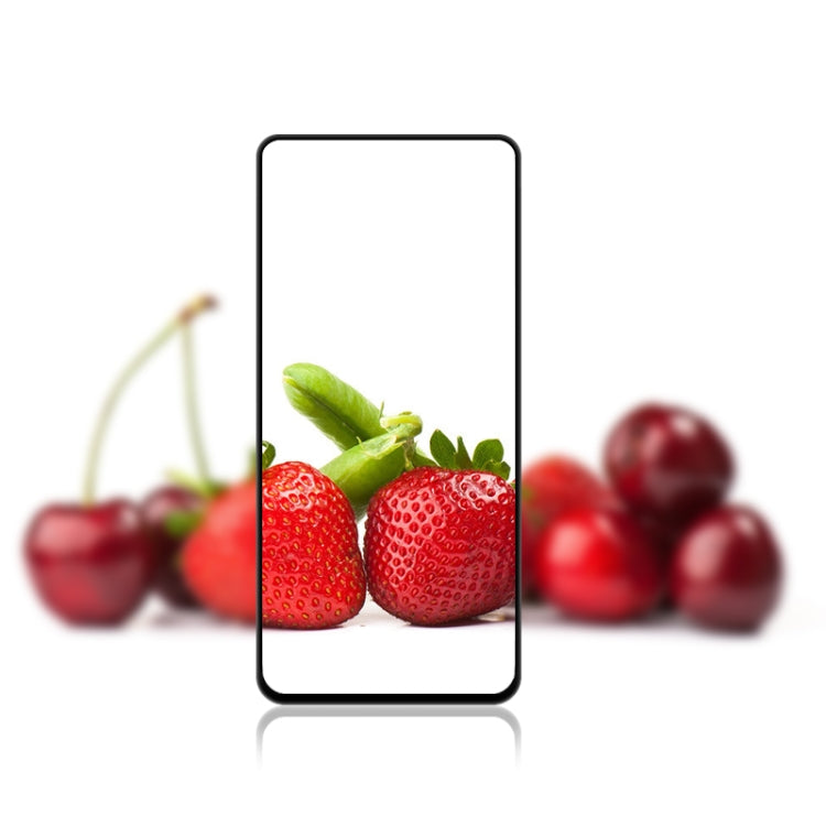 9H tempered glass screen protector film with full-glue, clear glass front