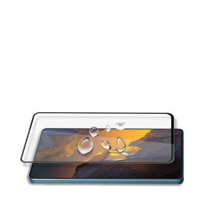 Clear 9H tempered glass screen protector film with smooth rounded edges